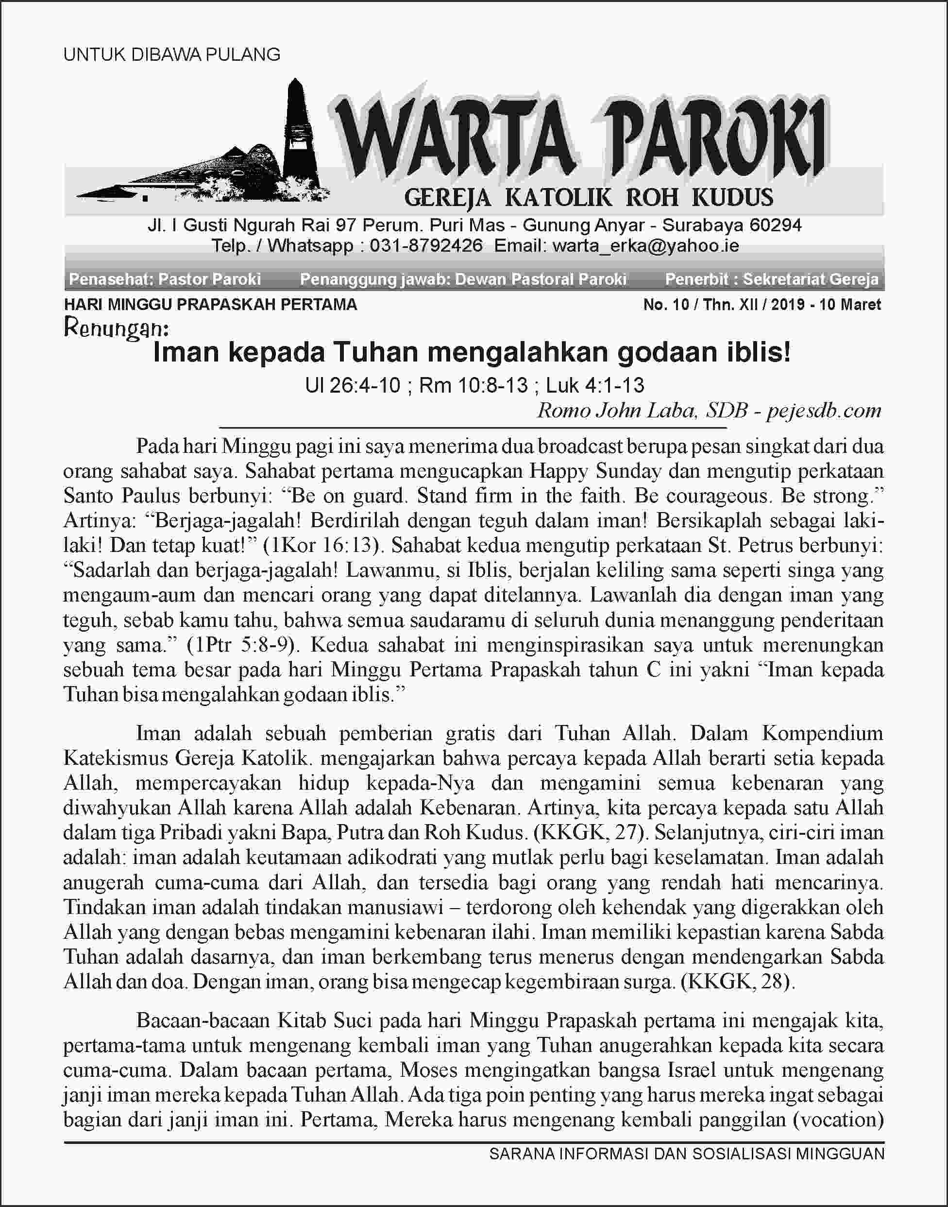 Paroki Roh Kudus